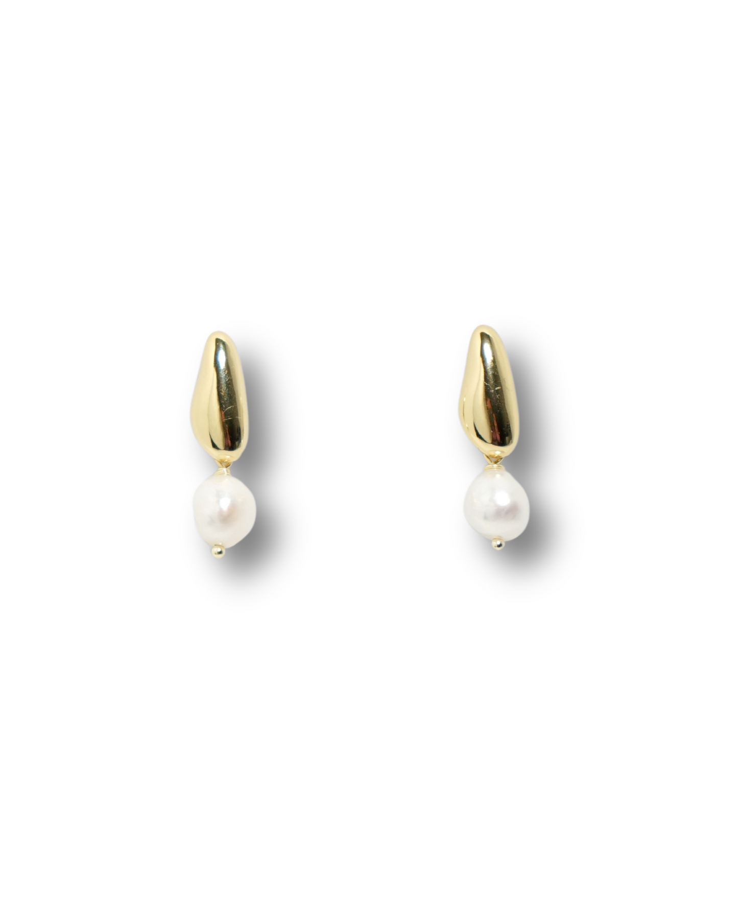 Ellie Drop Pearl Earrings
