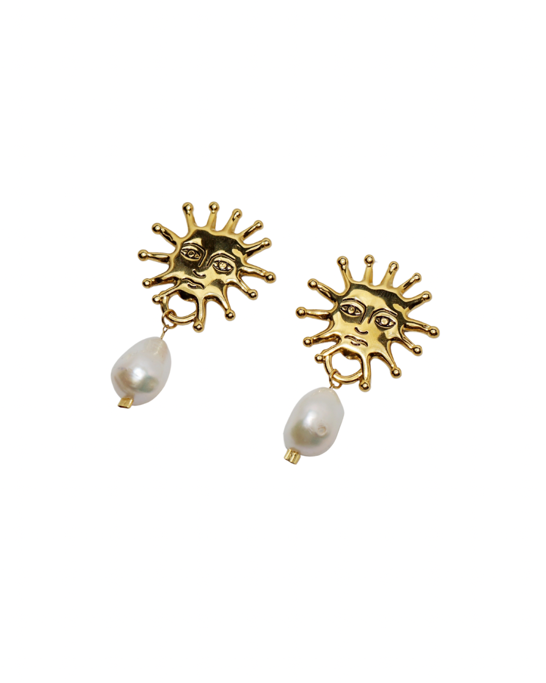 Mr. Golden Sun Earrings