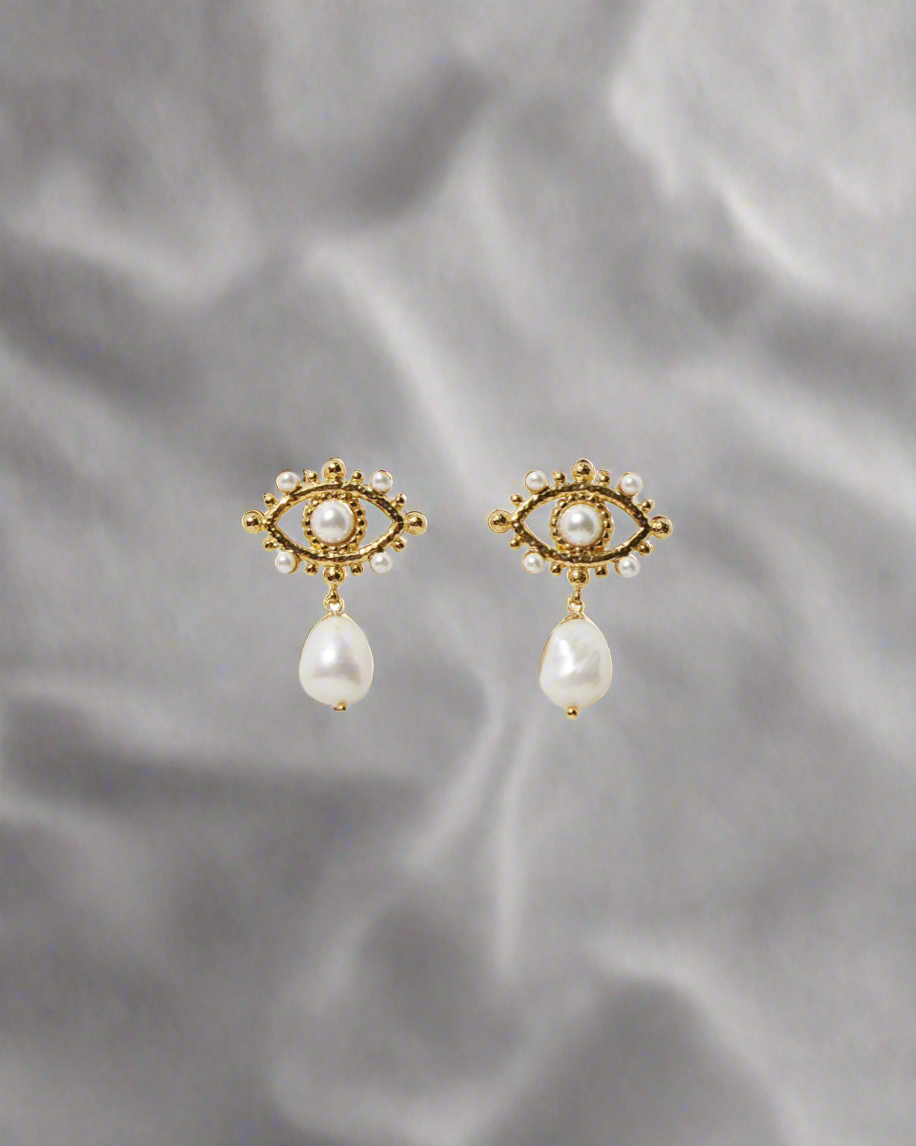 Maie Evil Eye Earrings