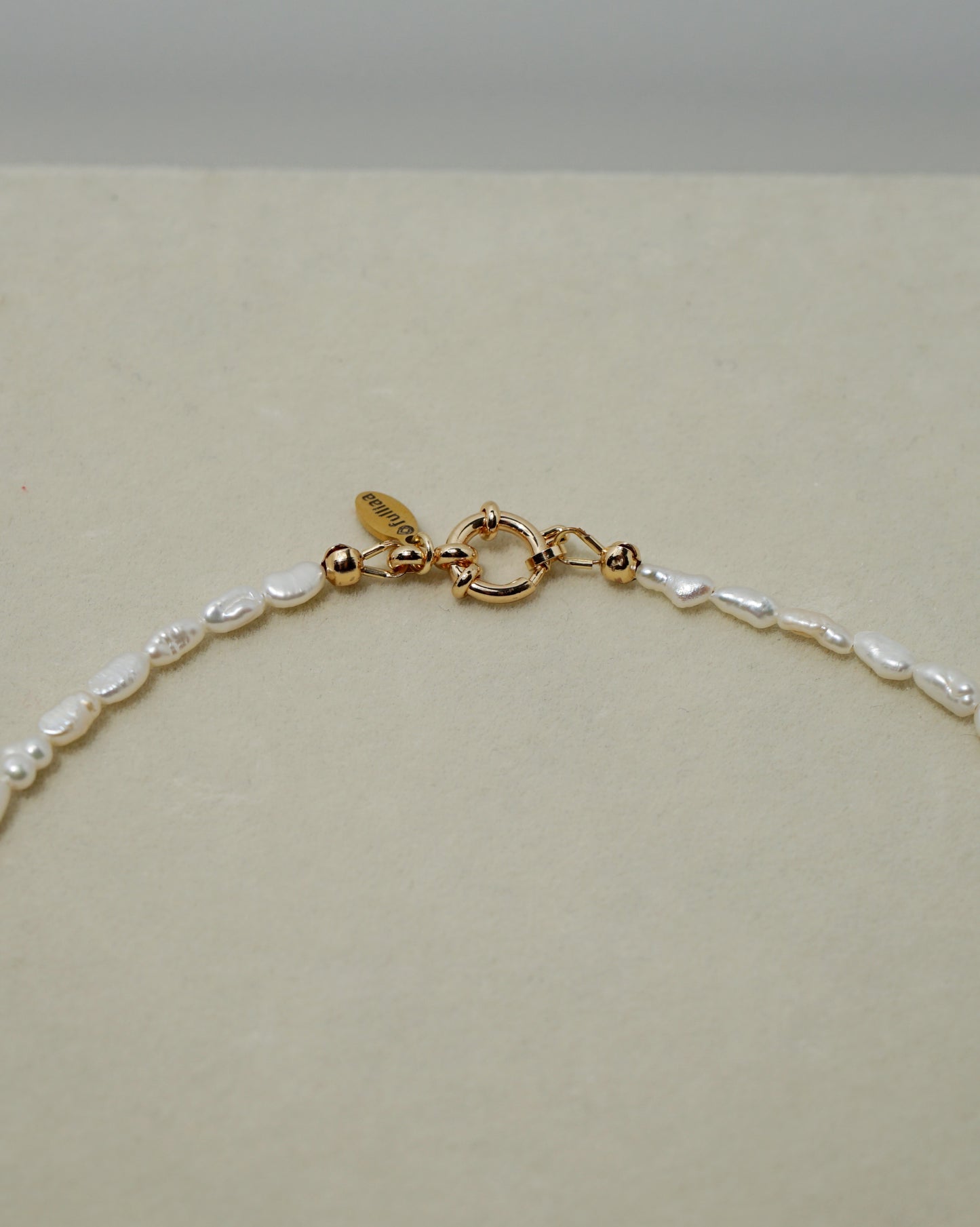 Mini Stick Pearl Necklace