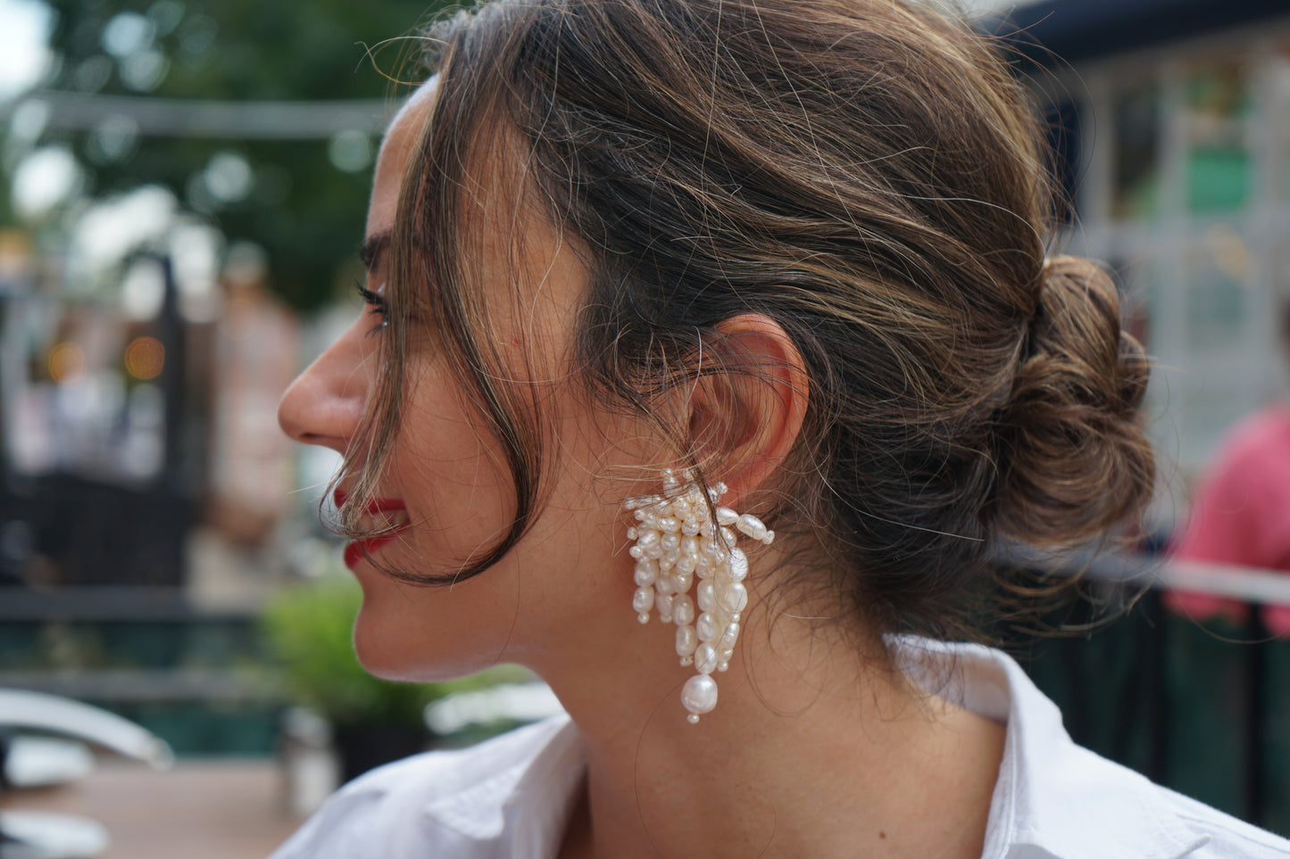 Baroque Bloom Statement Earring
