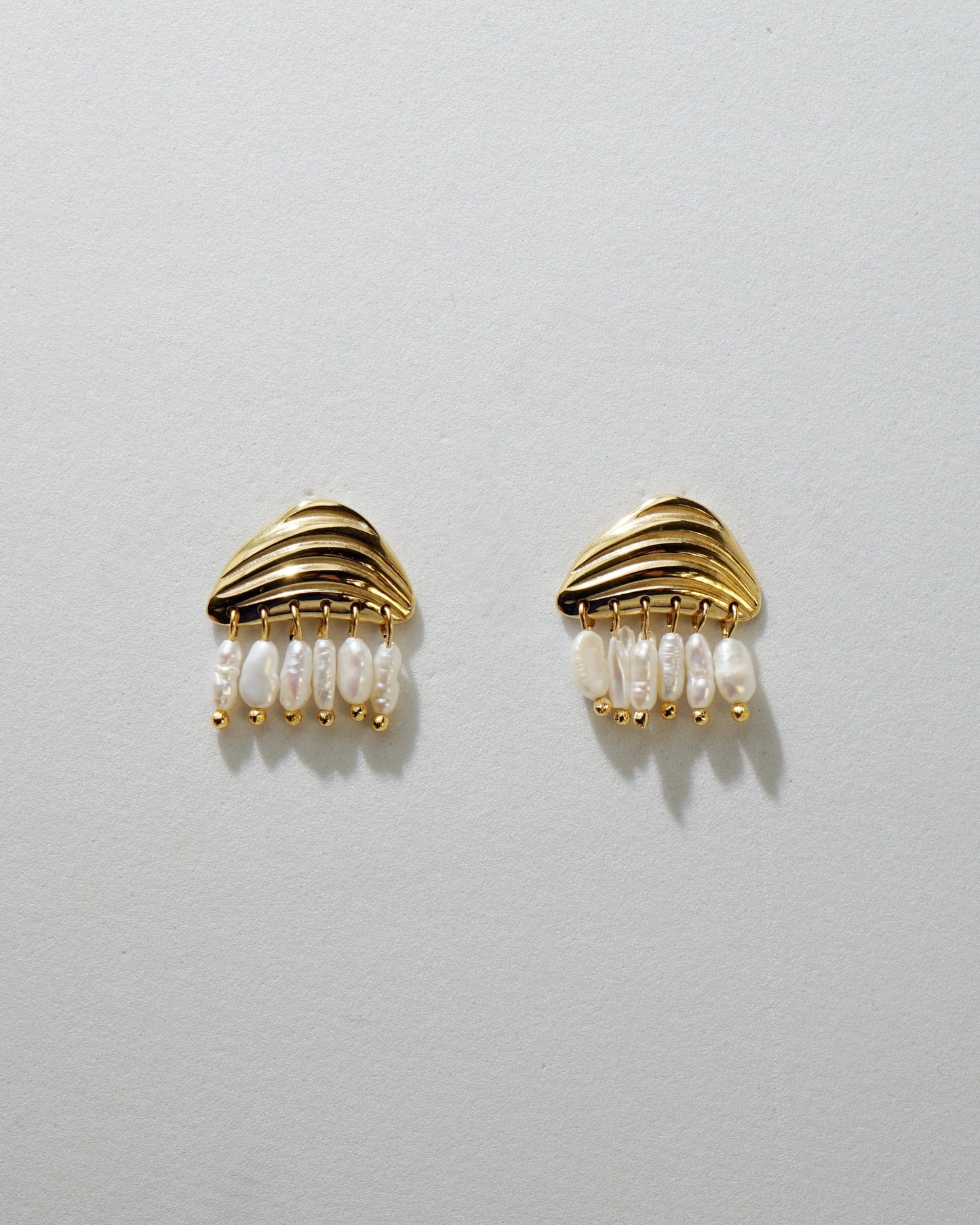 Aurelia Pearl Drop Earrings