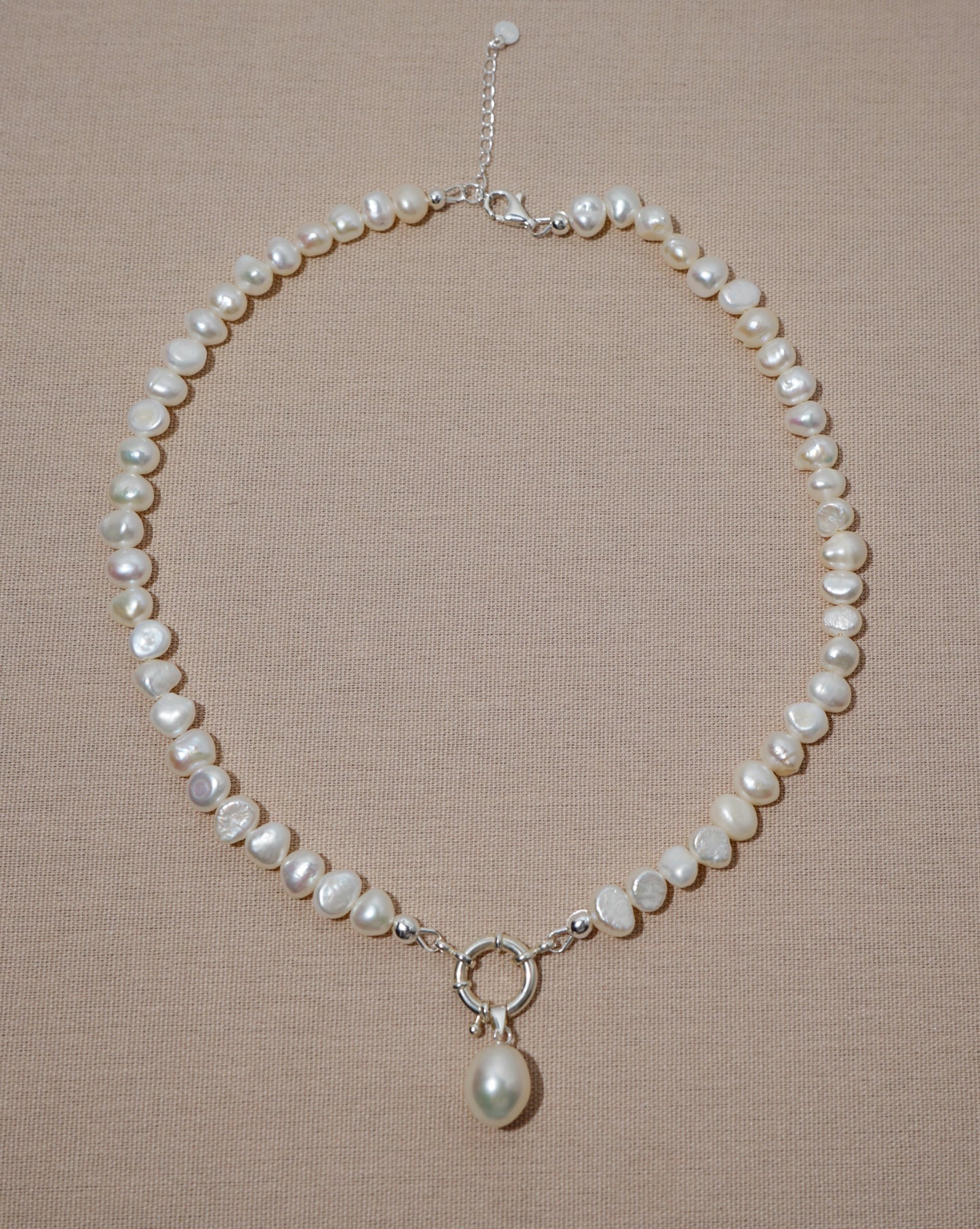 The Nova Pearl Drop Necklace
