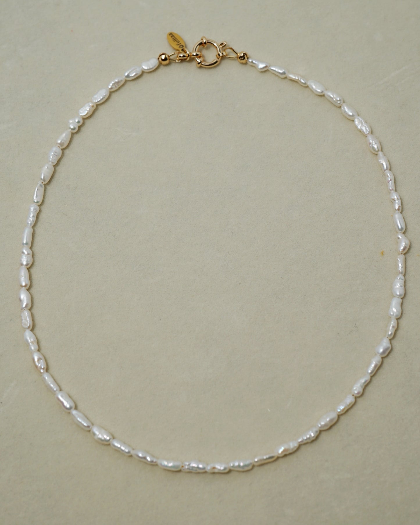Mini Stick Pearl Necklace