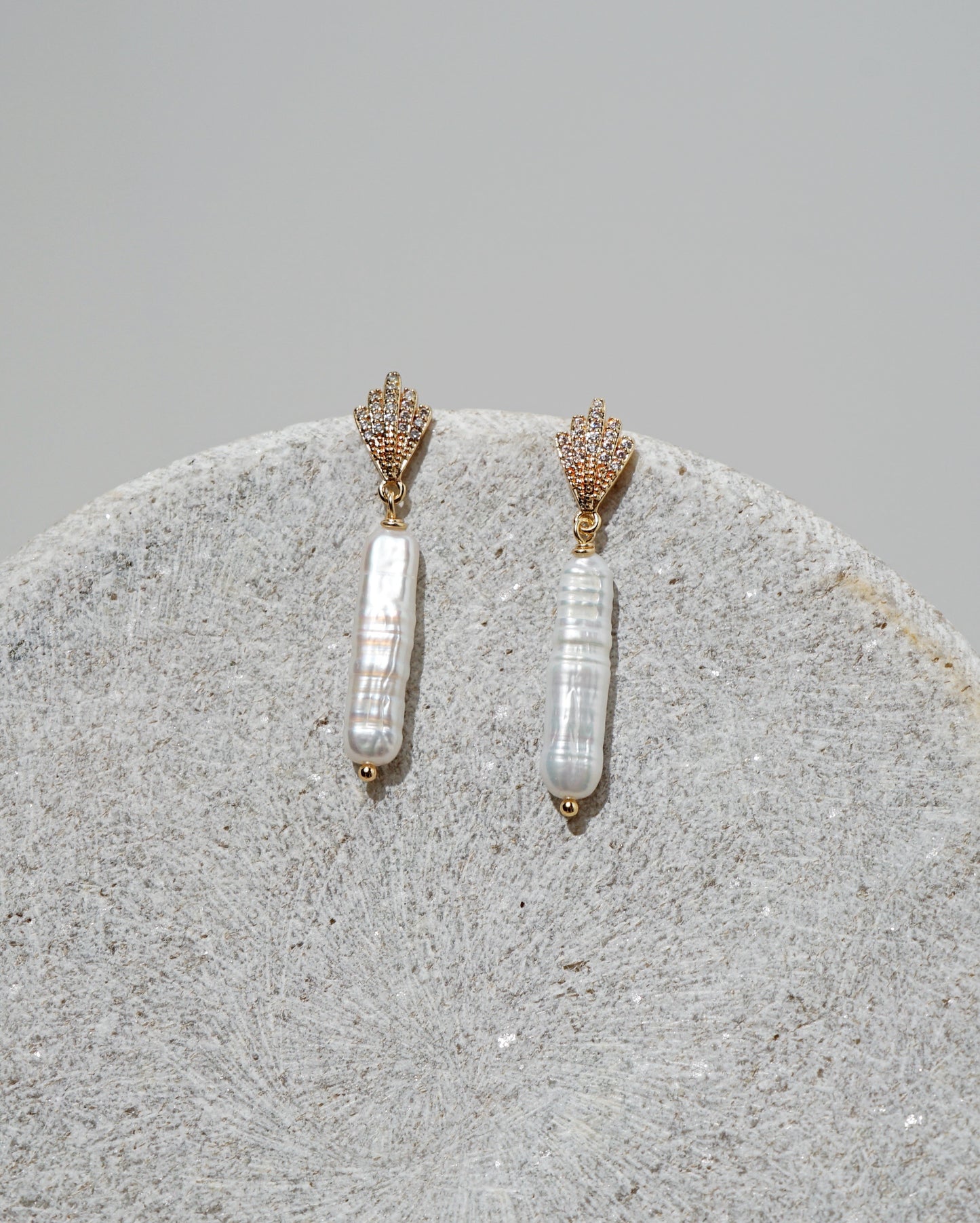 Noor Stick Drop Earrings