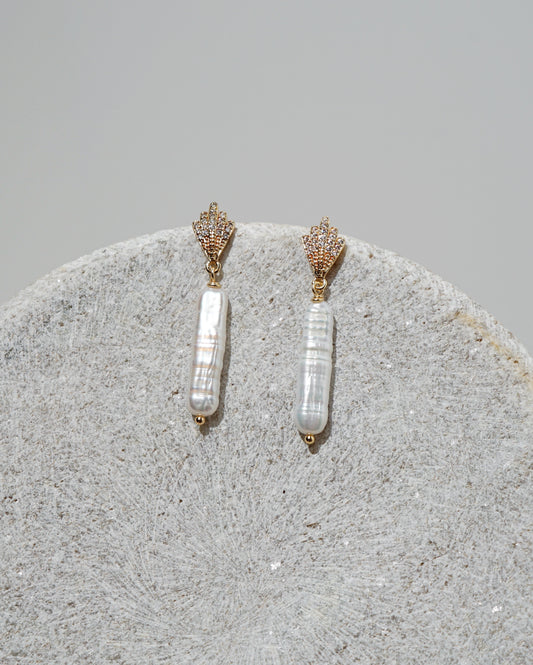Noor Stick Drop Earrings
