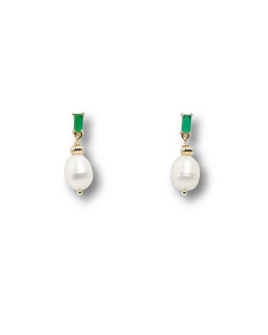 Istanbul Earrings Emerald