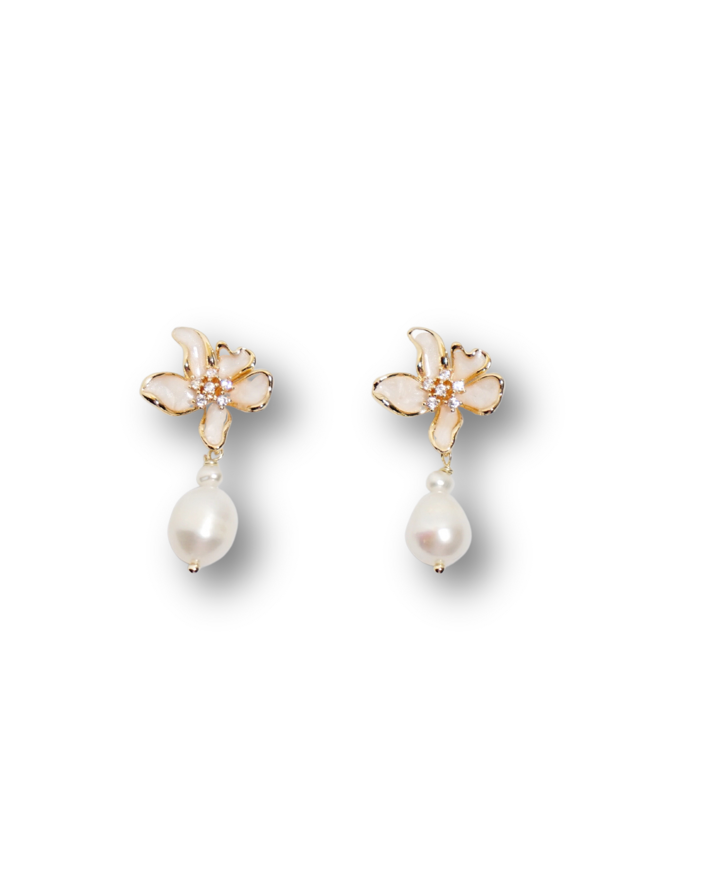 Sofi Drop Pearl Earrings