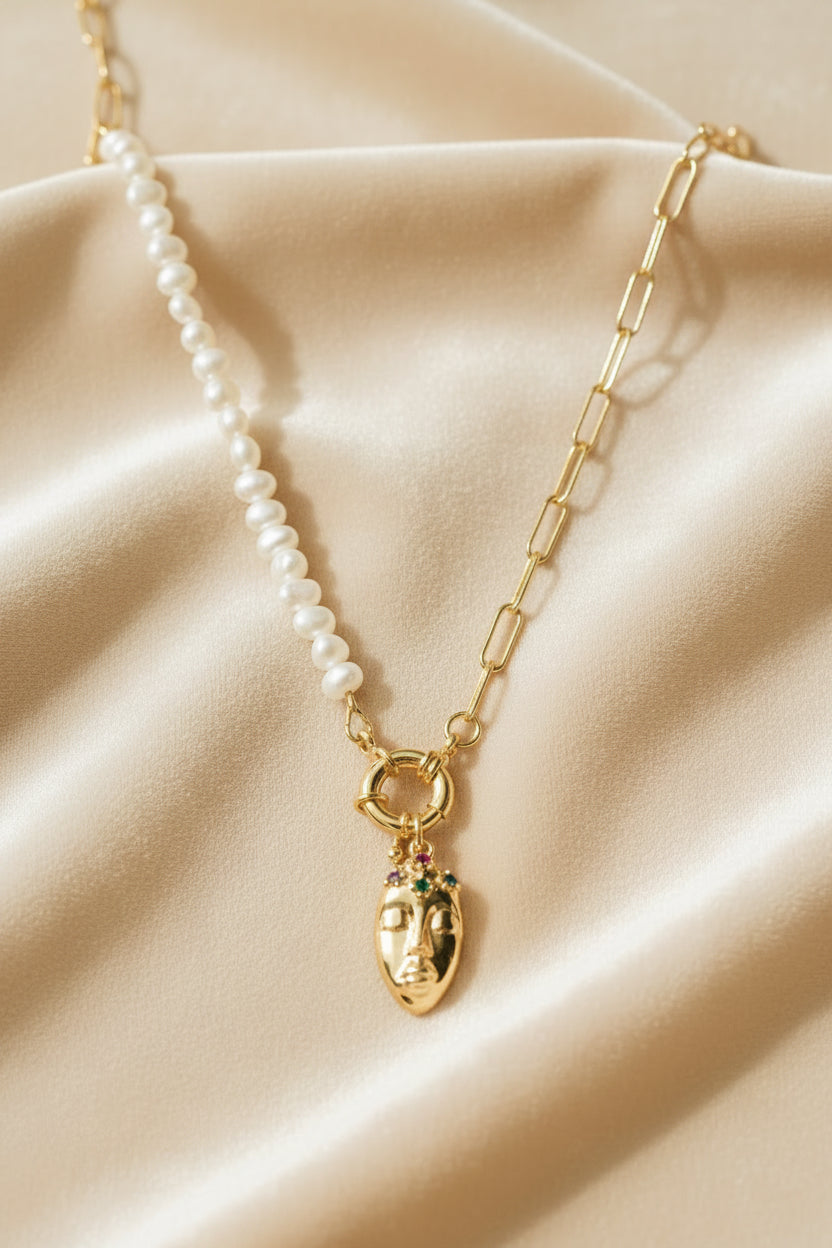 Muse Mask Necklace