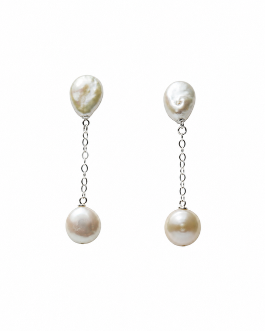 Camille Pearl Drop Earrings
