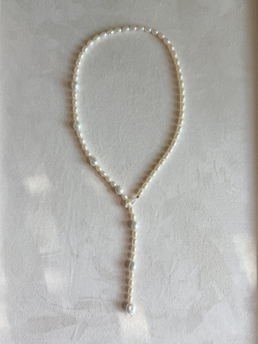 Nola Pearl Drop Necklace