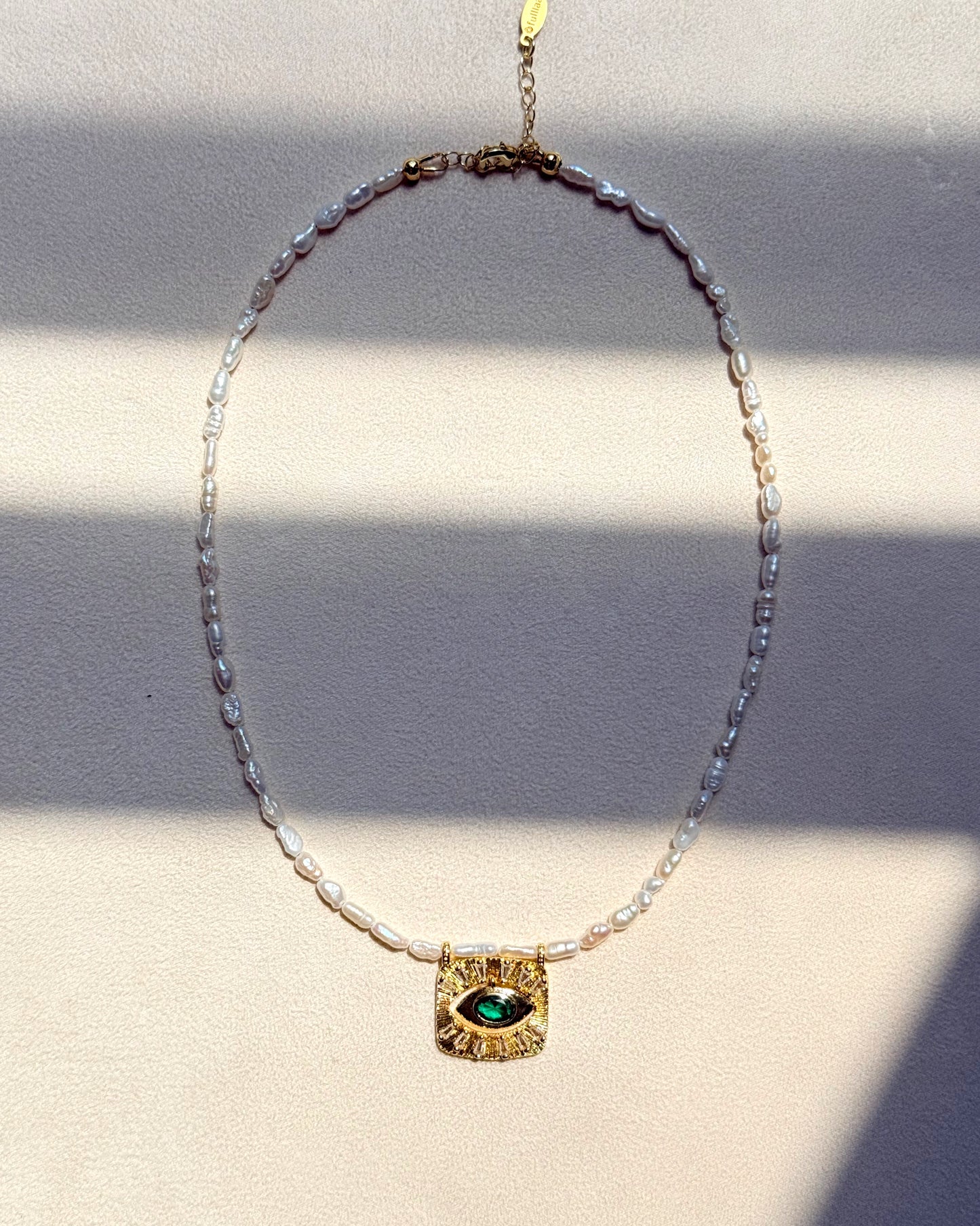Medallion Evil Eye Necklace