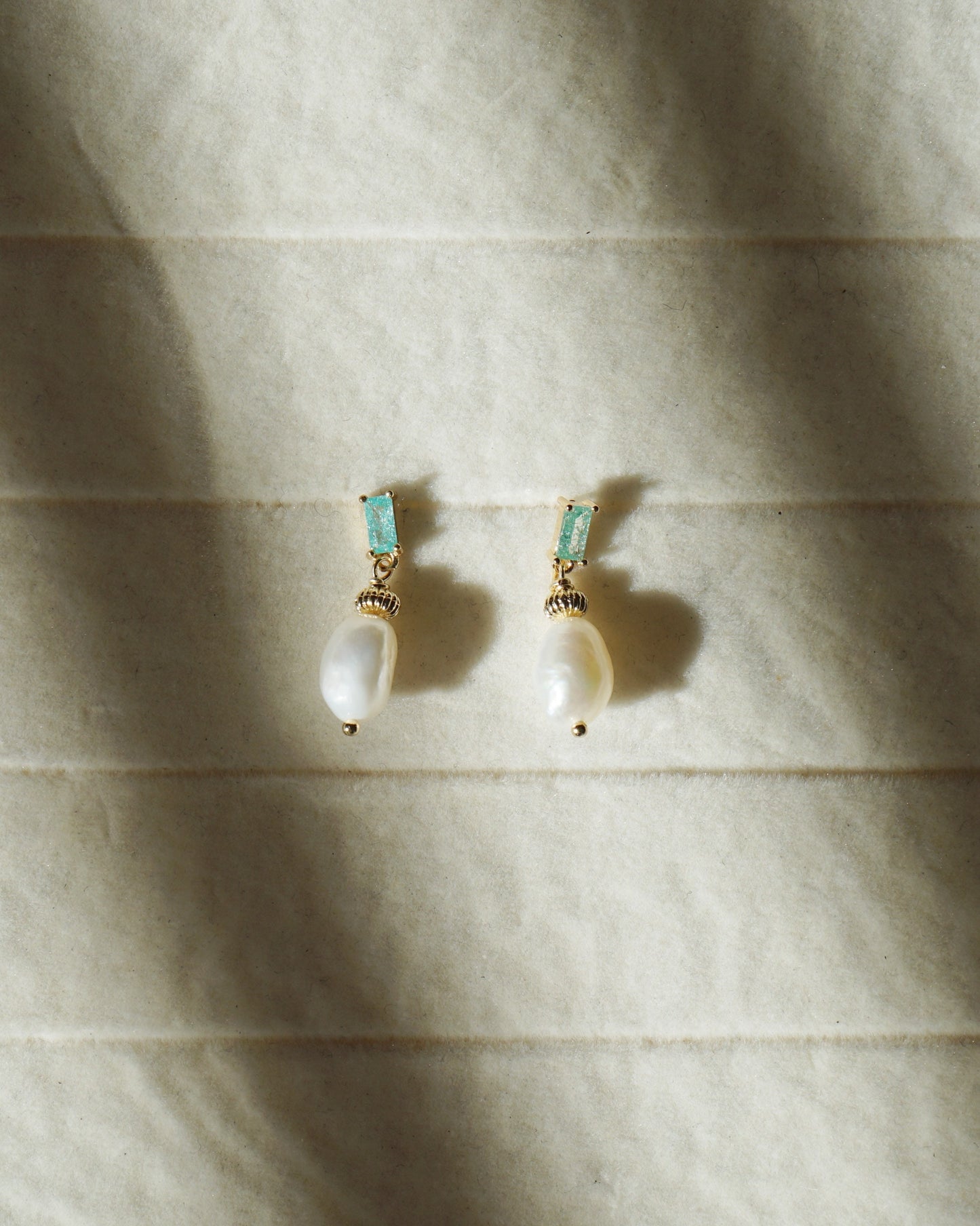 Istanbul Earrings Aquamarine